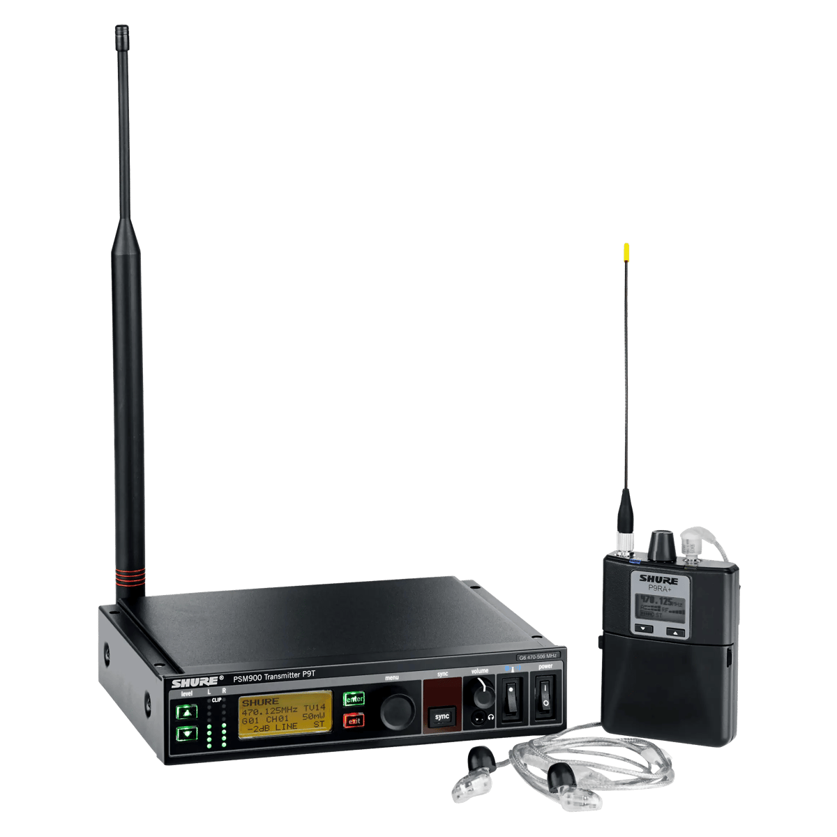 Sistema inalámbrico de monitoreo Shure PSM900