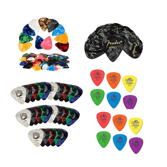 Púas variadas para guitarra PUA
