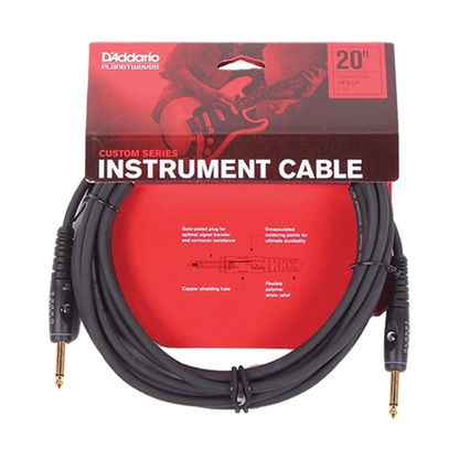 Cable para instrumento de 1/4 6 mts. D´Addario PWG20
