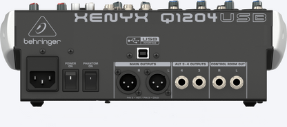 Mezcladora de 6 canales Behringer Q1204USB