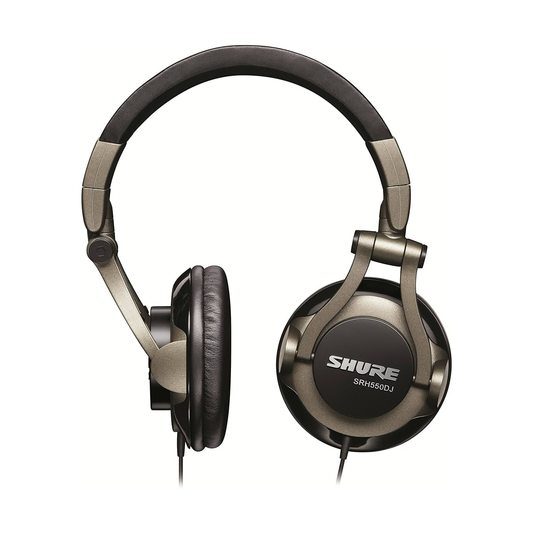 Audífonos Profesionales Para Dj Shure Srh550Dj