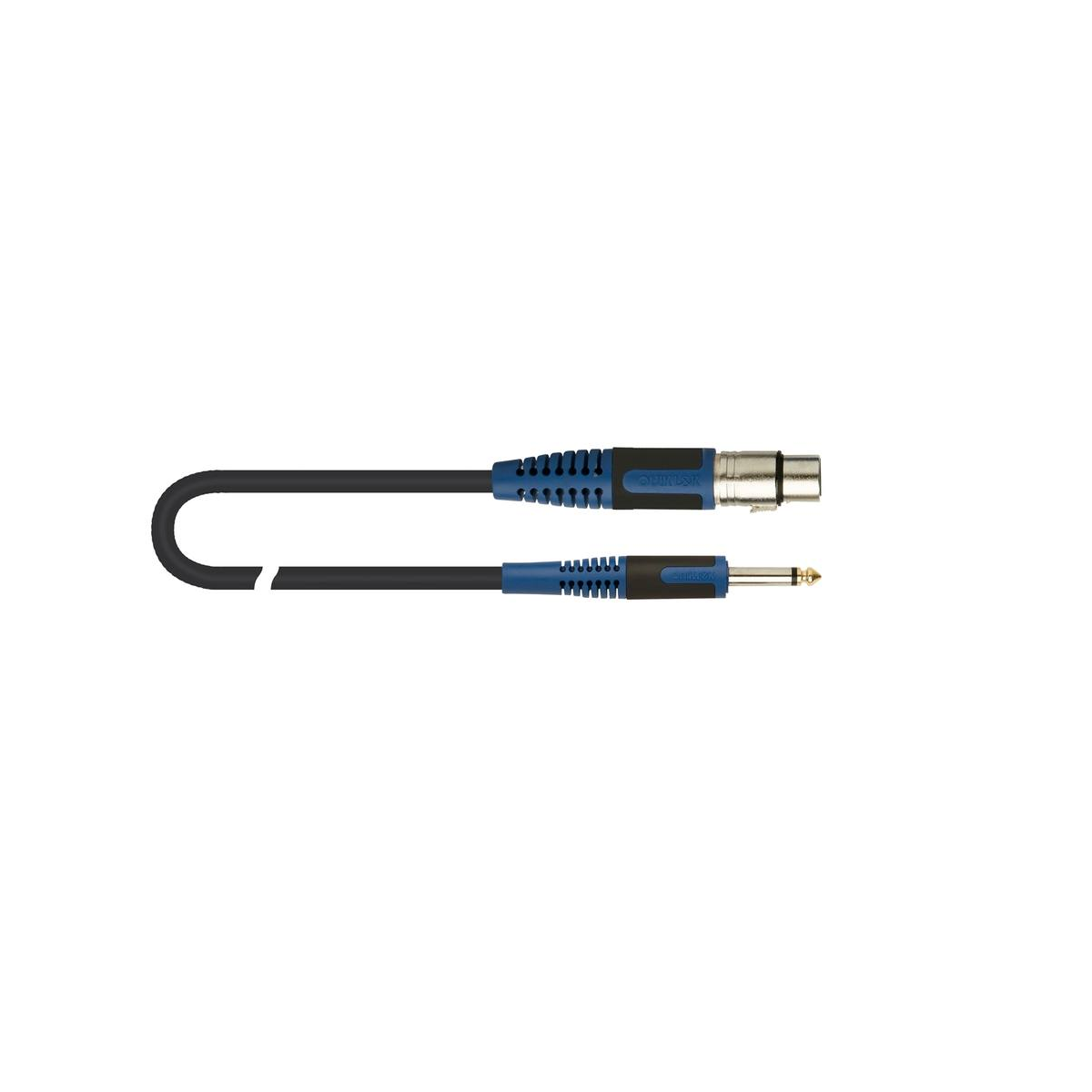 Cable para micrófono de 1/4 a XLR hembra de 9 Mts QUIKLOK RKSM3009