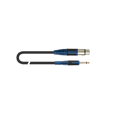 Cable para micrófono de 1/4 a XLR hembra de 9 Mts QUIKLOK RKSM3009