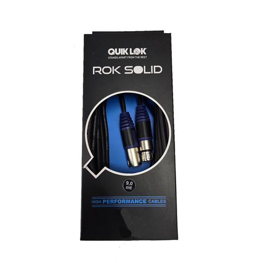 Cable para micrófono de 9 Mts QUIKLOK RKSM340-9