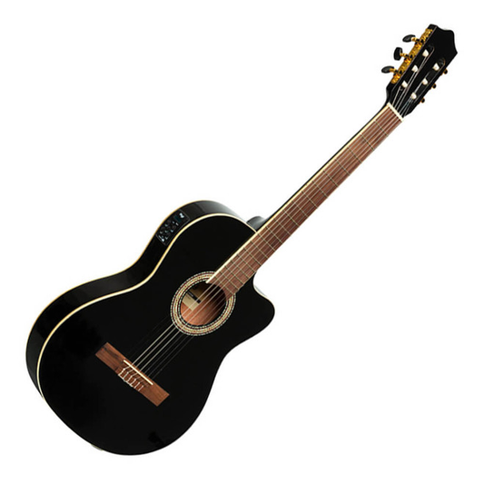 Guitarra Electroacústica Stagg SCL60TCEBLK