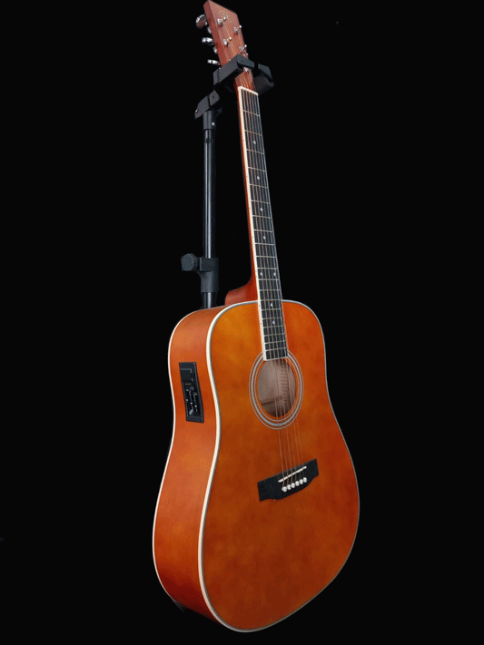 Guitarra Electroacústica De Metal Sx Sd104Breq