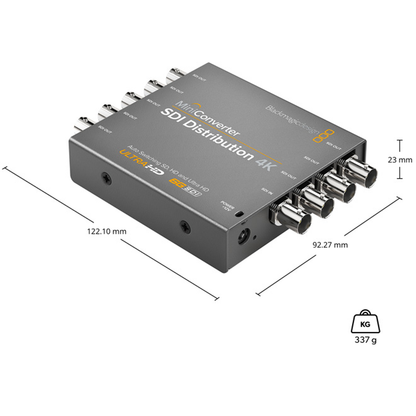 Distribuidor de señal SDI Black Magic DISSDI8