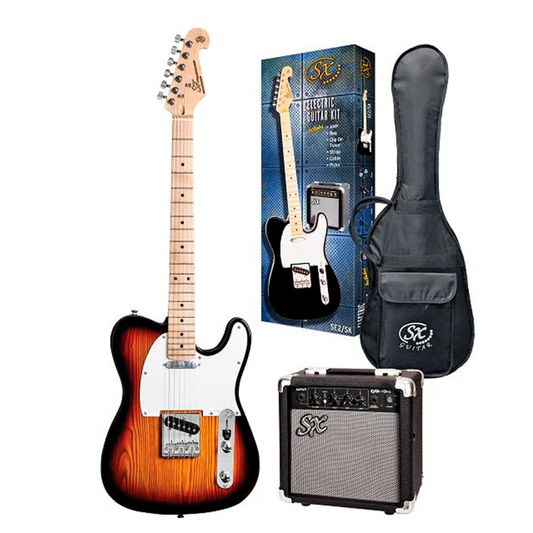 Guitarra Eléctrica Sk En Combo SESK3TS