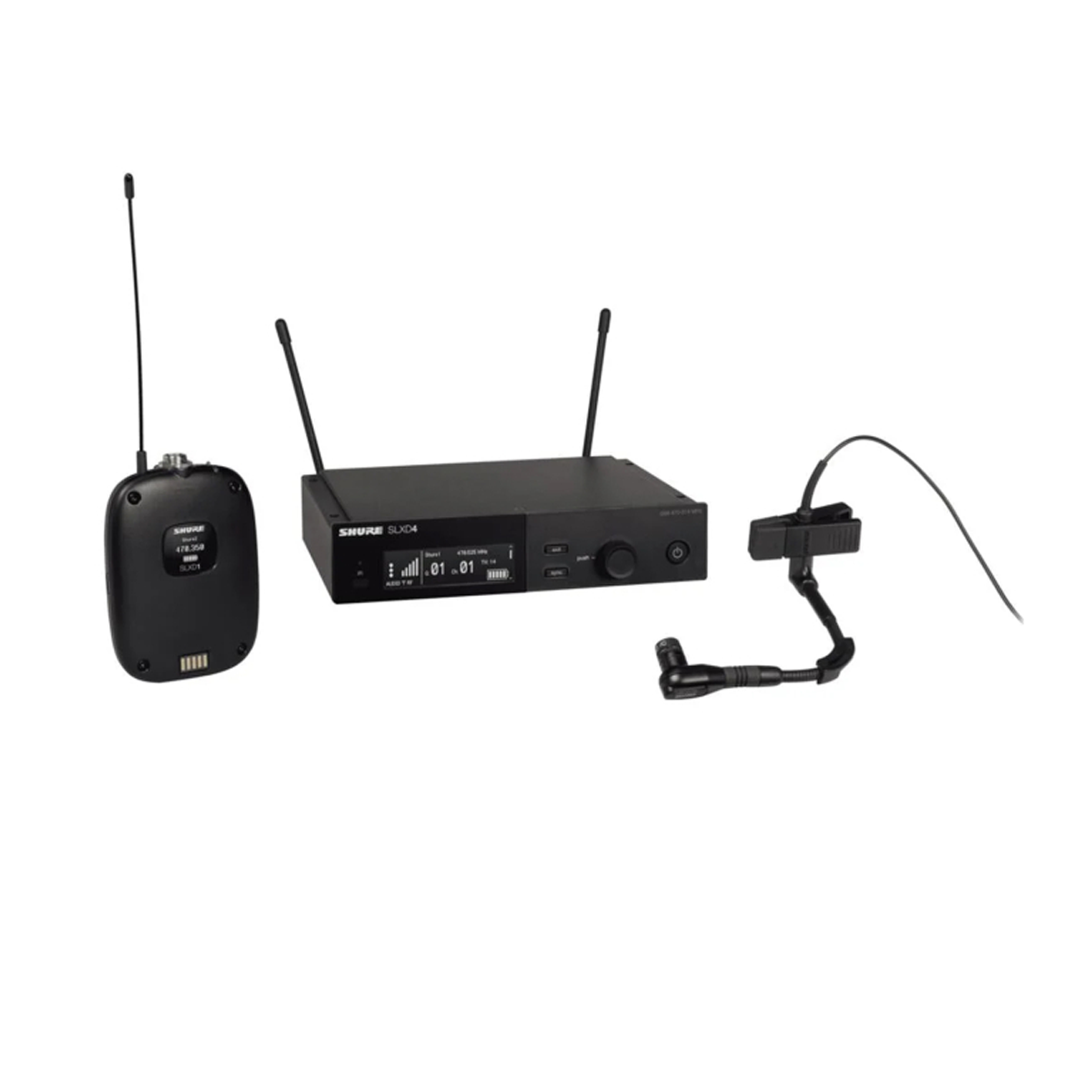 Sistema Inalámbrico para Instrumento SHURE SLXD14/98H