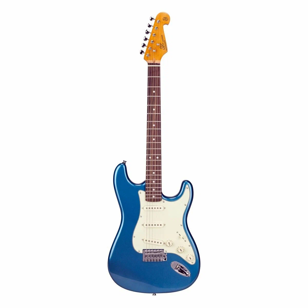 Guitarra eléctrica SX azul SST62HSHLPB
