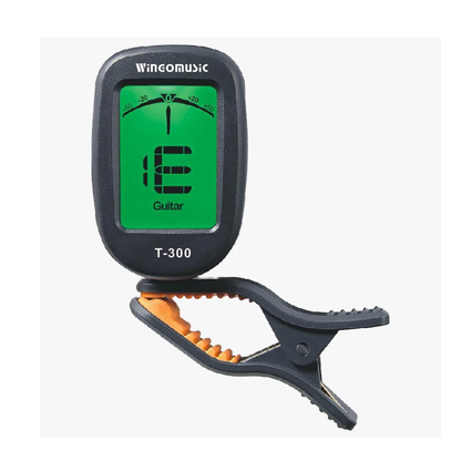 Afinador de clip (prensa) cromático Wingo T-300