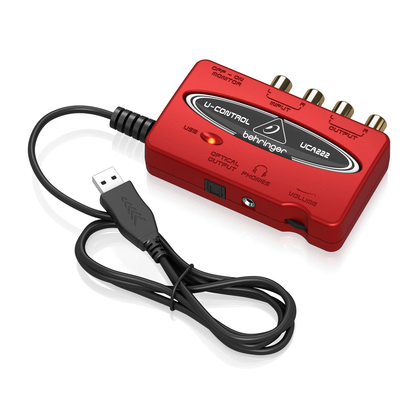 Interfaz de Audio USB Behrinher UCA-222
