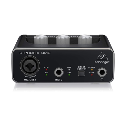 Interfaz de Audio Behringer U-Phoria UM-2