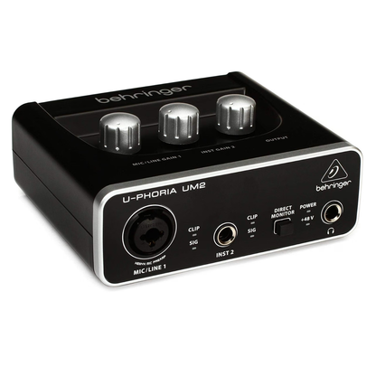 Interfaz de Audio Behringer U-Phoria UM-2