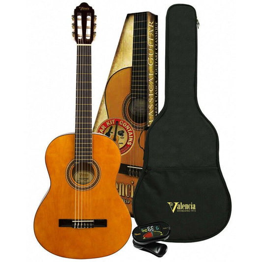 Guitarra Clásica Valencia Vc104K Kit Natural