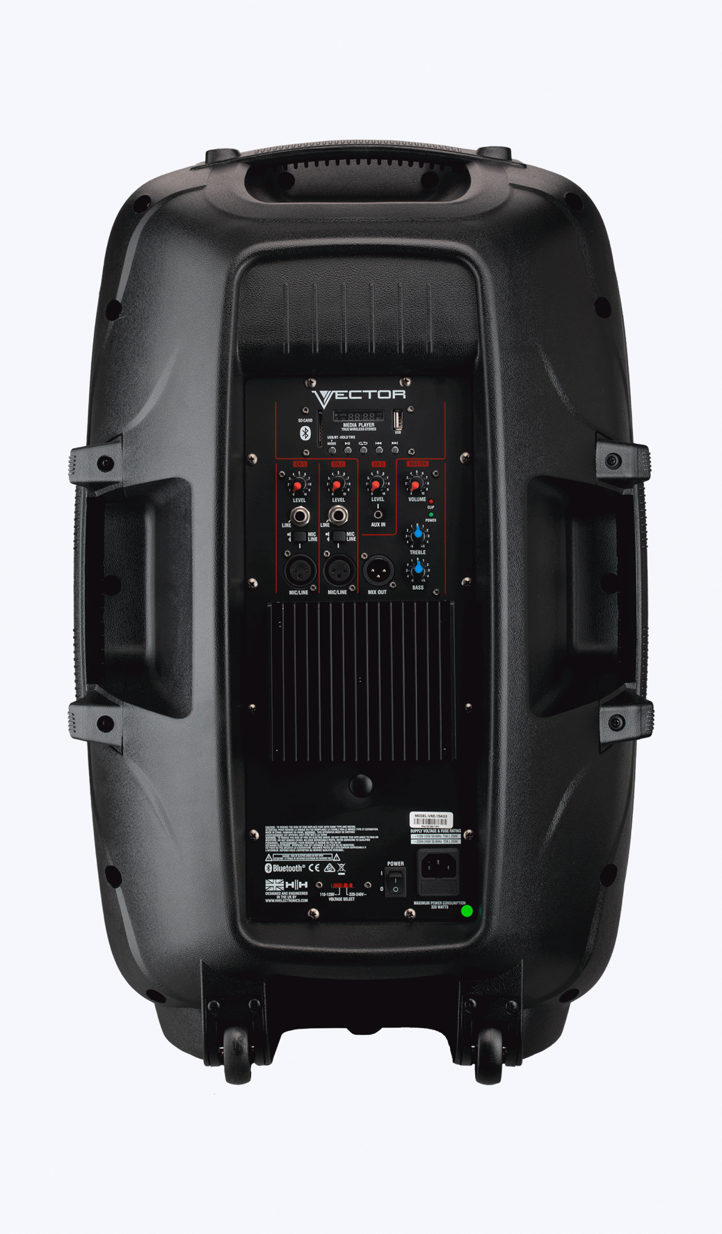 Parlante amplificado Vector HH VRE-15AG2