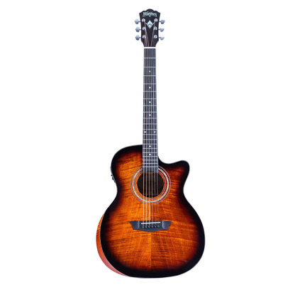 Guitarra electroacústica Washburn cuerdas de metal WCG12FCEU