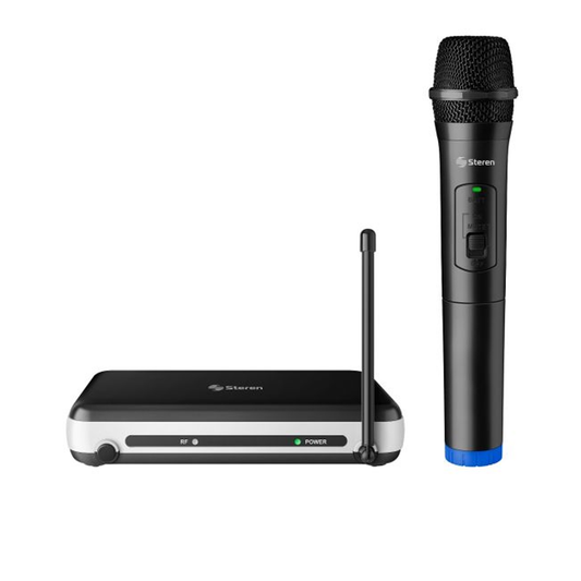 Micrófono Inalámbrico de mano Steren WR806