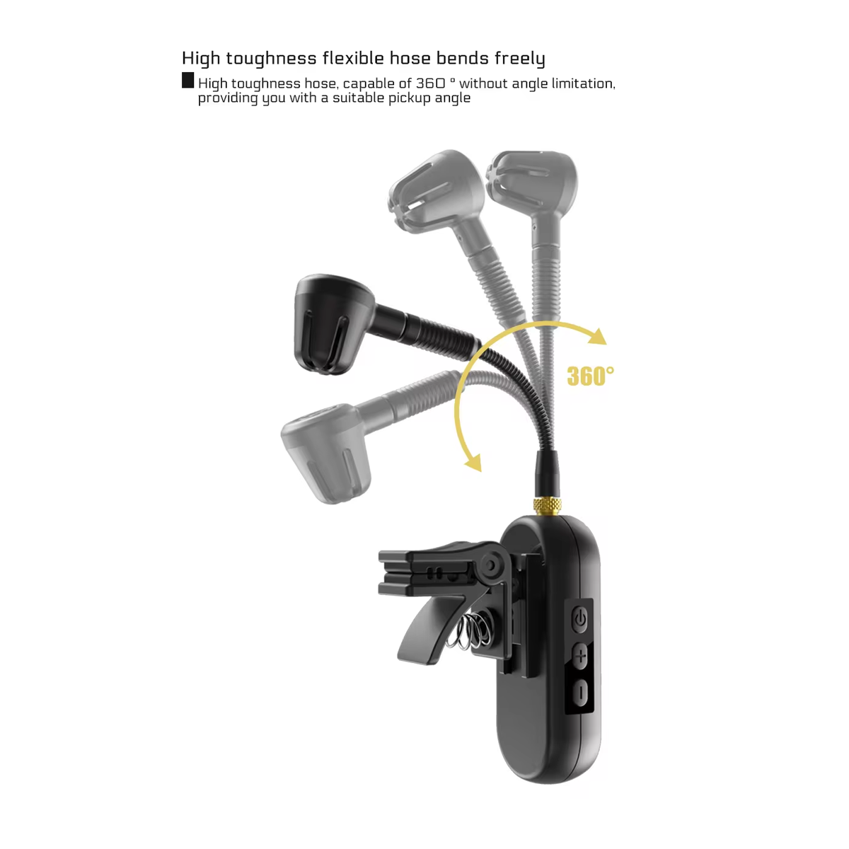 Sistema de Micrófono Inalámbrico  para Saxofón y Trompeta YXG M-03