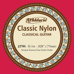 Cuerda 1ra. de nylon D´Addario EJ2701