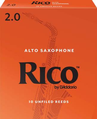 Cañas Para Sax Alto Rico Royal #2 RJA1020