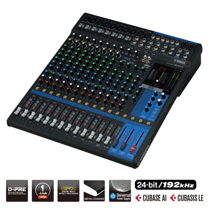 Mezcladora de 16 canales Yamaha MG16XU
