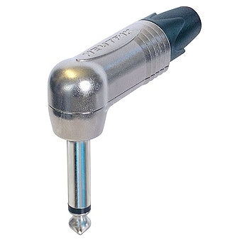 Conector 1/4 mono (6.3 mm) en L Neutrik NP2RX