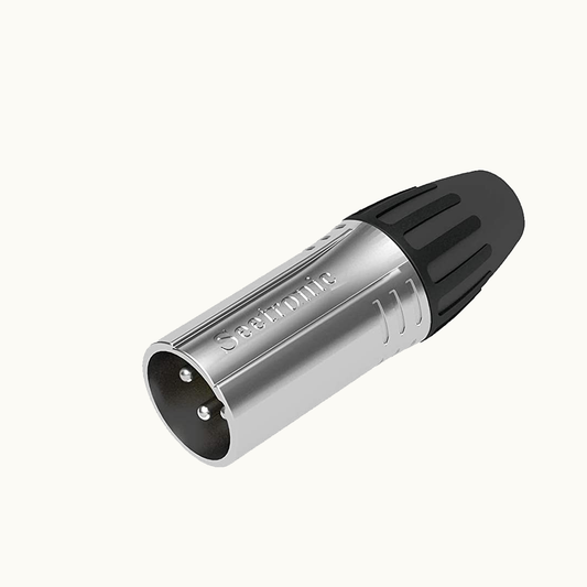 Conector XLR Macho De 3 Pines Seetronic SCMM3