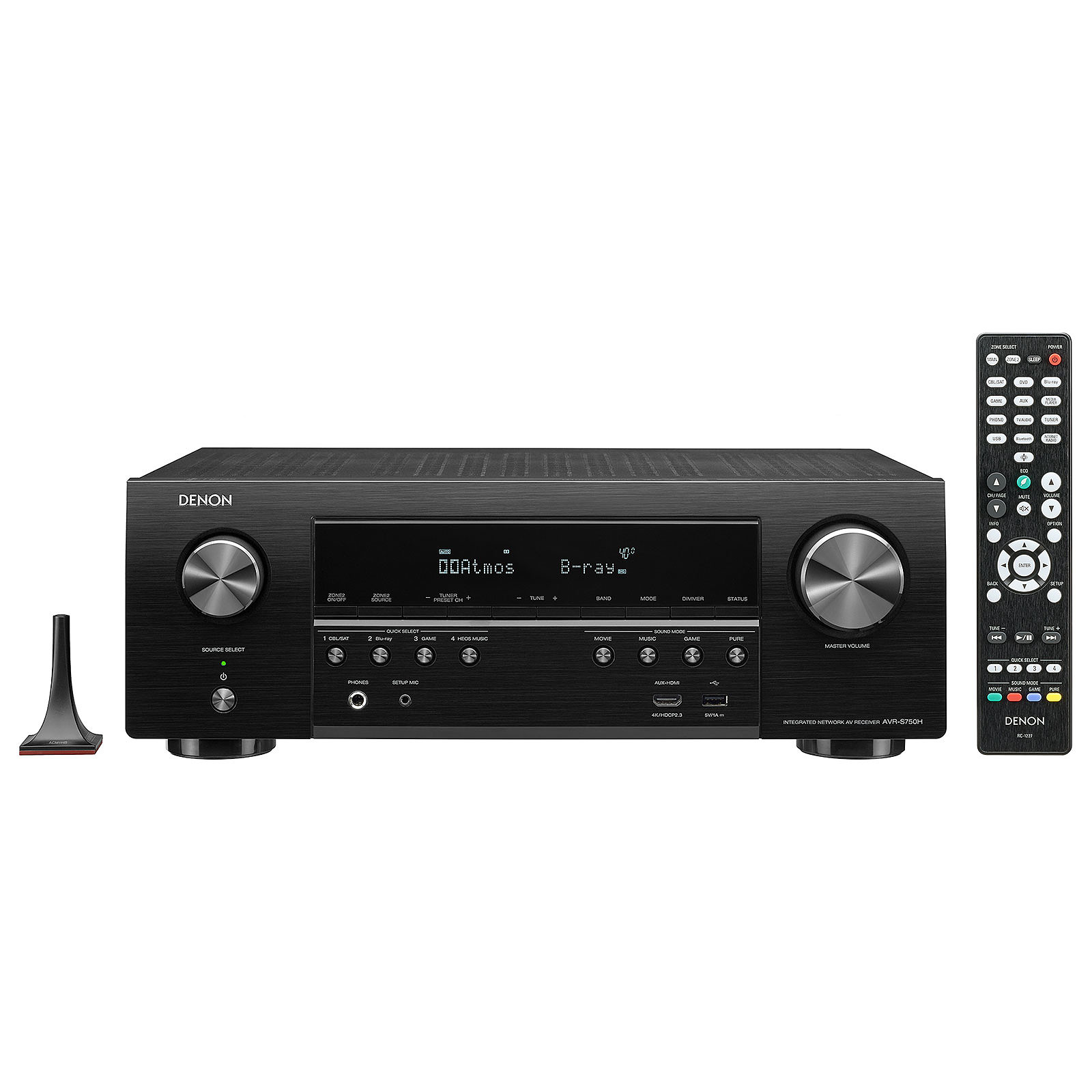 Amplificador Home Theater de 7.2 canales Denon AVR-S750H - Musicolor - El  Color de la Música